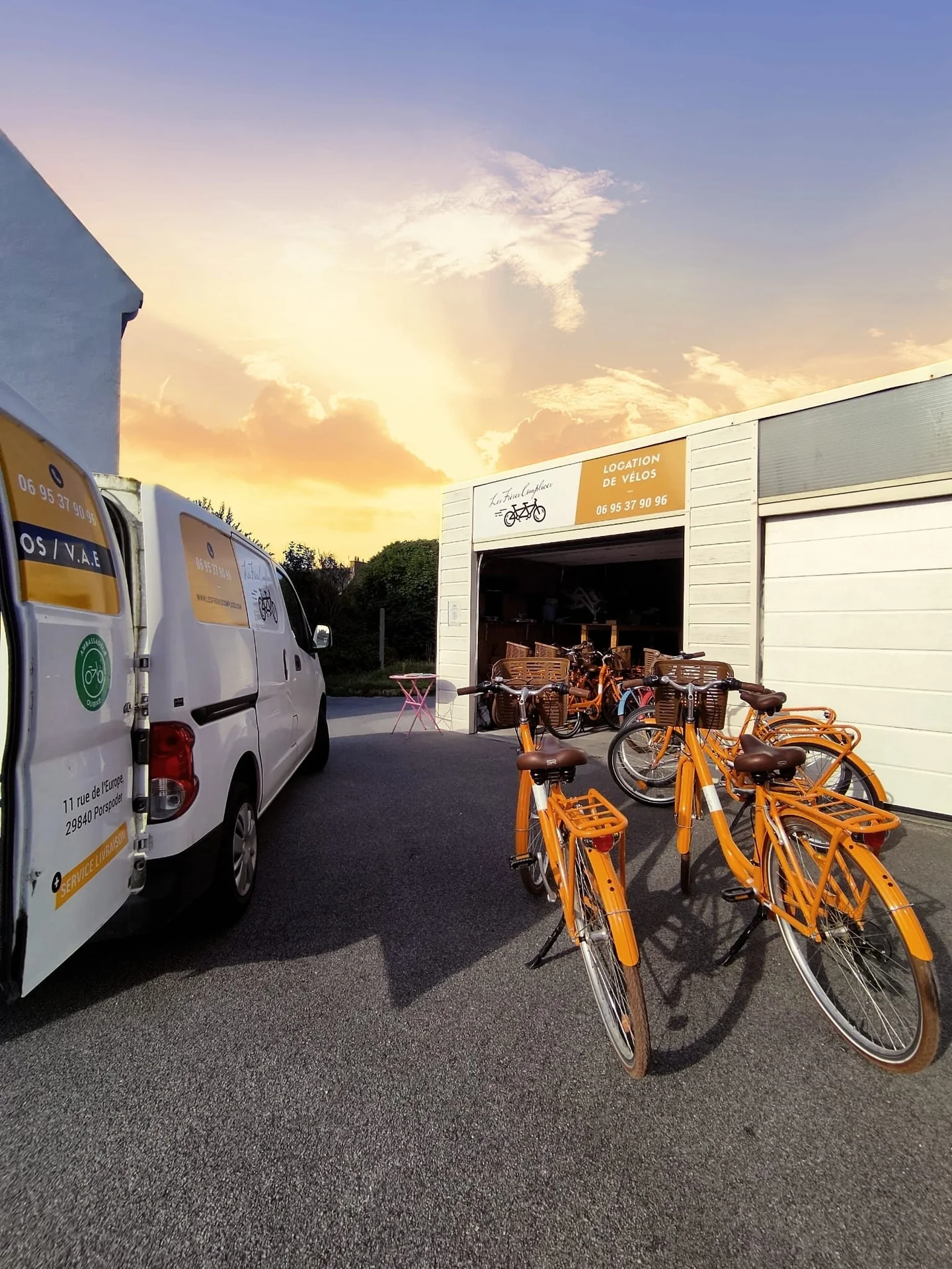 Location de vélos à Porspoder